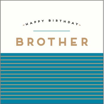 Felicitare - Brother Birthday, Alb, Cu mesaj, Carton Felicitare - Brother Birthday, Alb, Cu mesaj, Carton