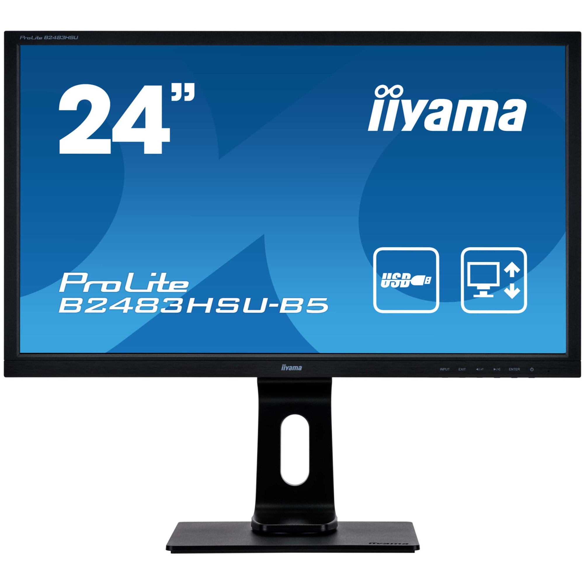Monitor iiyama ProLite B2483HSU-B5 24