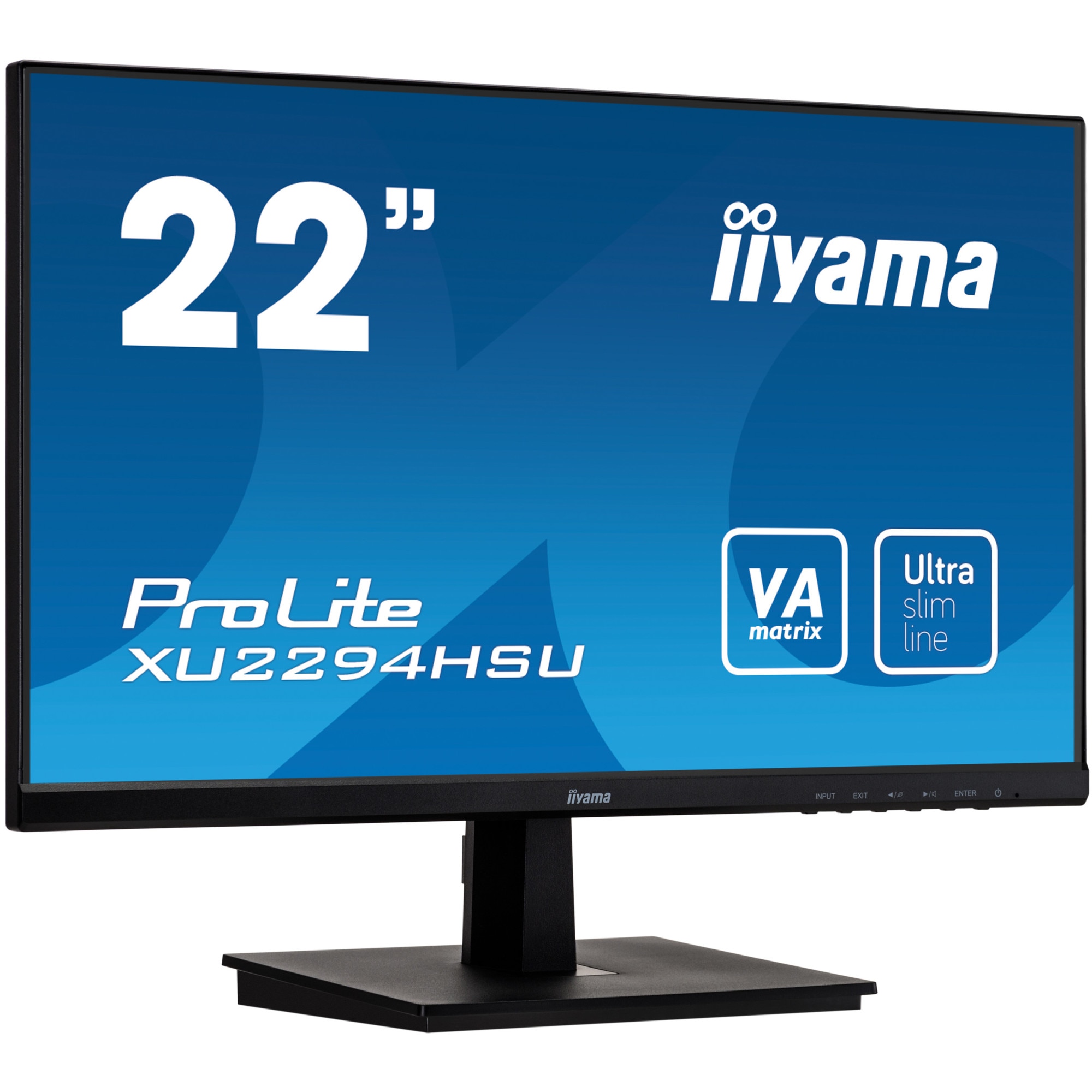 Monitor iyama ProLite XU2294HSU-B1 22” Full HD, VA, 75Hz, BlueLightReducer