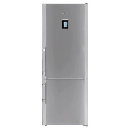 Combina frigorifica Liebherr CNPesf 5156, 453 L, clasa A++, congelator NoFrost, DuoCooling, finisaj antiamprenta, Inox