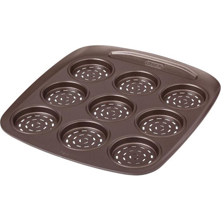 Tava mini-pizza, otel carbon, 30x28cm, "Asimetria" - Pyrex