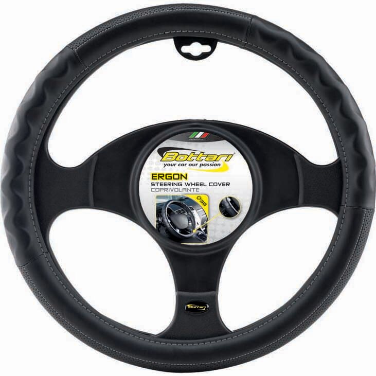 Husa volan Bottari Ergon, negru/gri