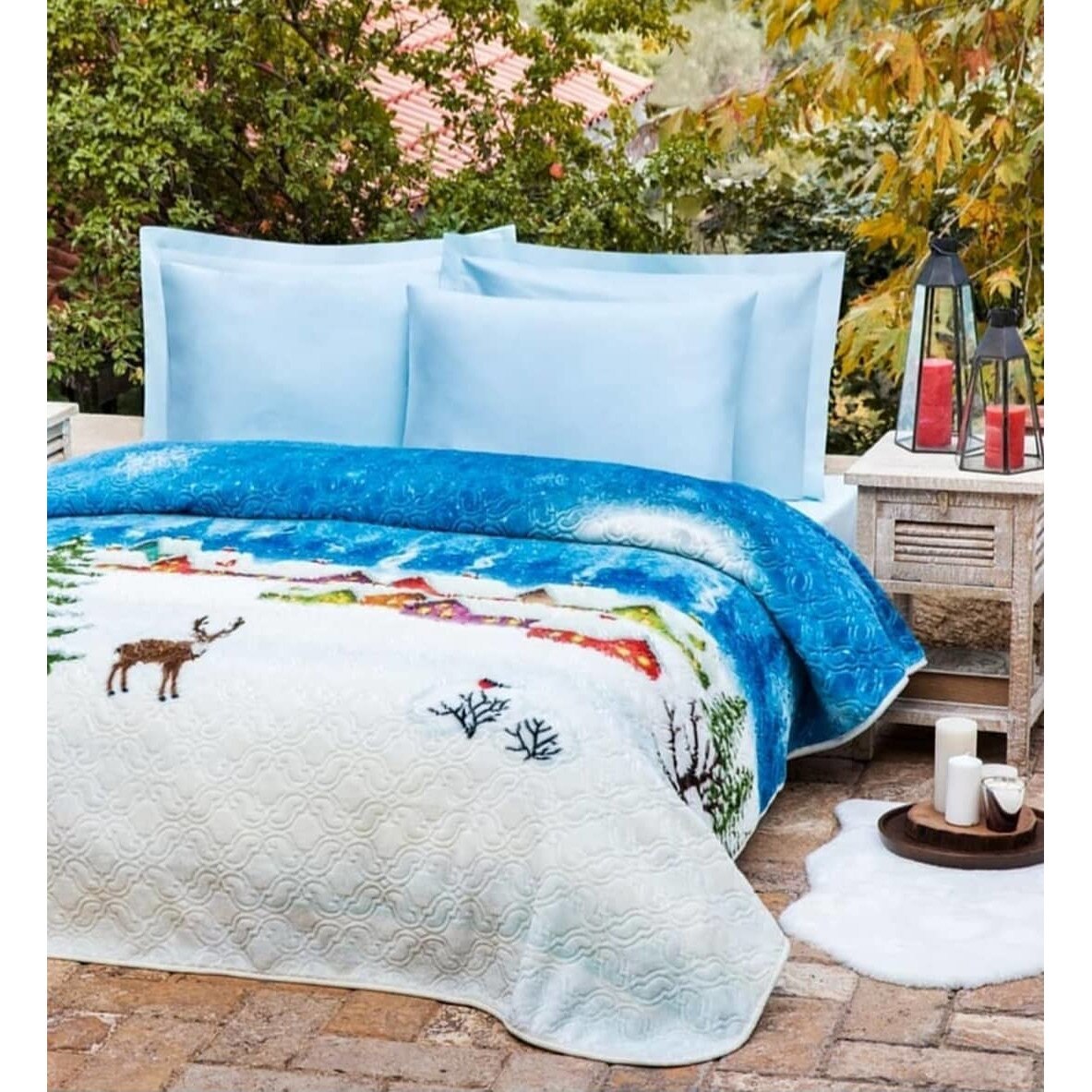 Patura microfibra 200x240 cm, Invierno