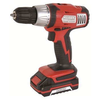 Bormasina cu acumulator Raider, 1250 rpm, 18 V, 1.5 Ah, 26 Nm, valiza accesorii Bormasina cu acumulator Raider, 1250 rpm, 18 V, 1.5 Ah, 26 Nm, valiza accesorii