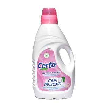 Detergent lichid Certo lucruri delicate, parfum floral,25 spalari,1,82 litri Detergent lichid Certo lucruri delicate, parfum floral,25 spalari,1,82 litri