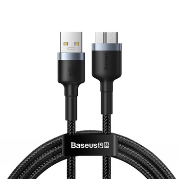 Cablu de date/incarcare Baseus, Micro USB Tip B, 1M 2 A, Negru Cablu de date/incarcare Baseus, Micro USB Tip B, 1M 2 A, Negru
