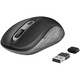 Mouse wireless Trust Duco, USB, USB-C, Negru