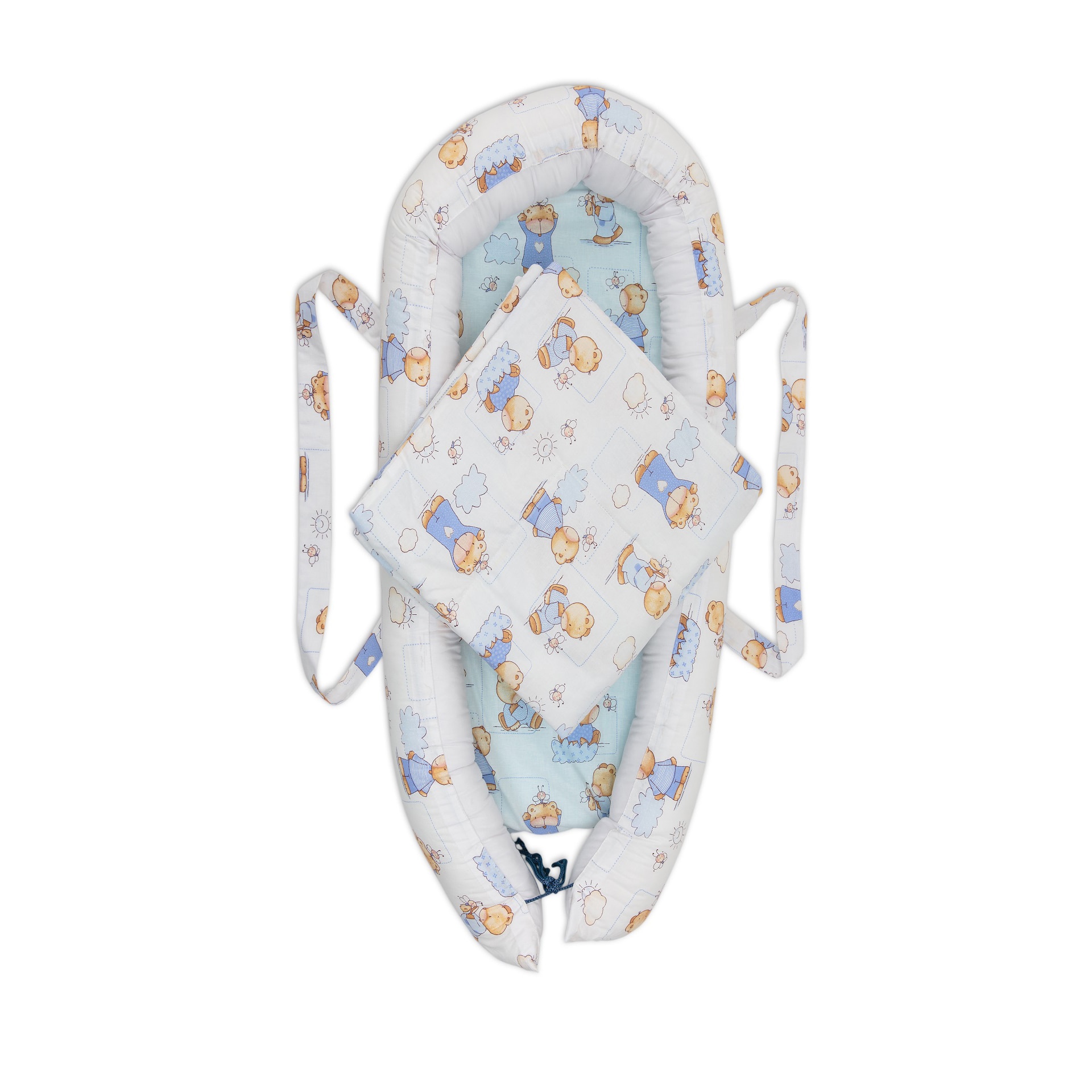 Pozitionator SomnArt baby nest ursuleti, Multicolor