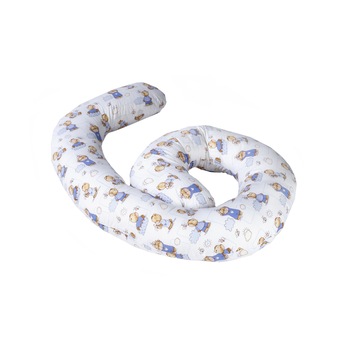 Perna mutifunctionala SomnArt de gravide Mami, Ursuleti Perna mutifunctionala SomnArt de gravide Mami, Ursuleti