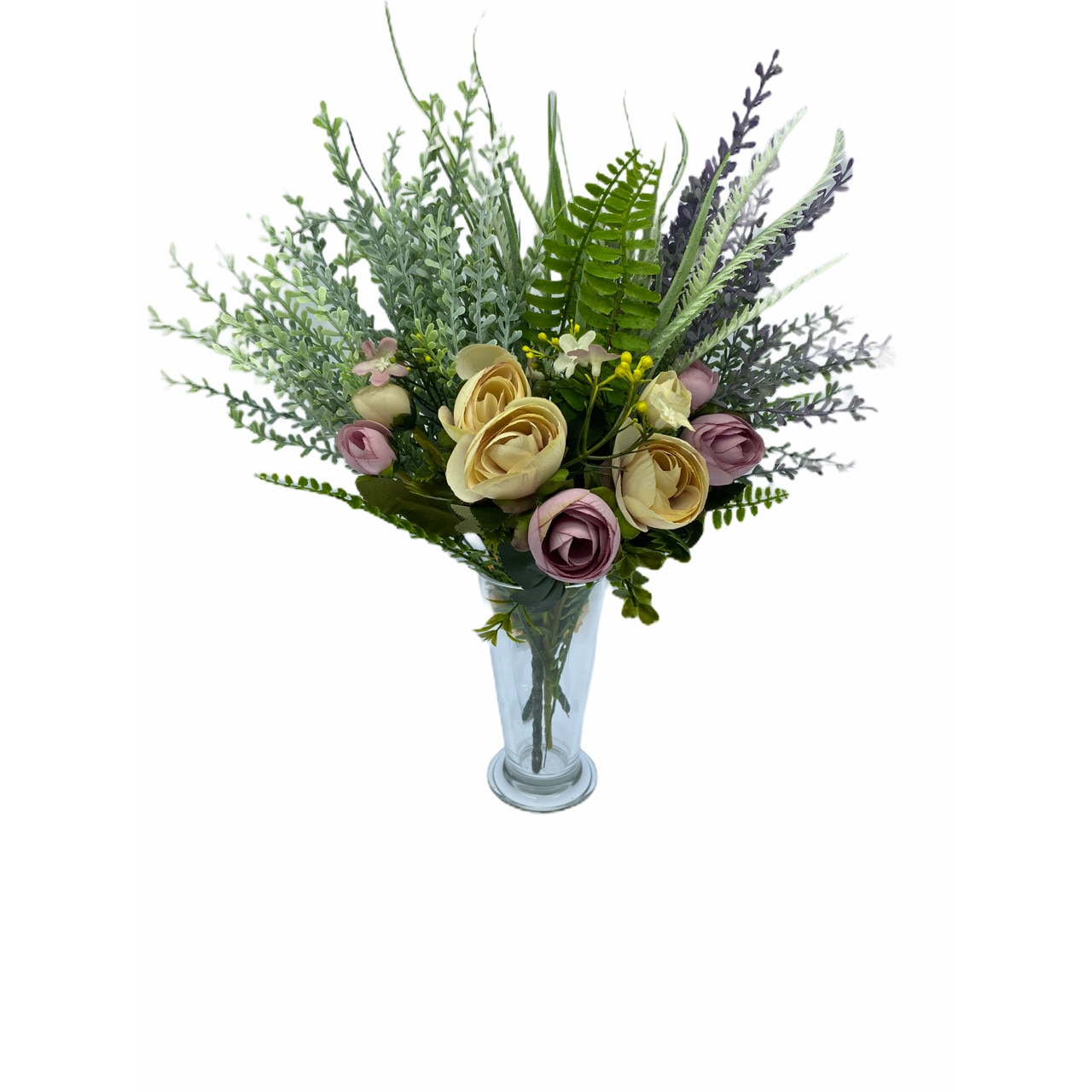 Aranjament flori artificiale, 38 cm