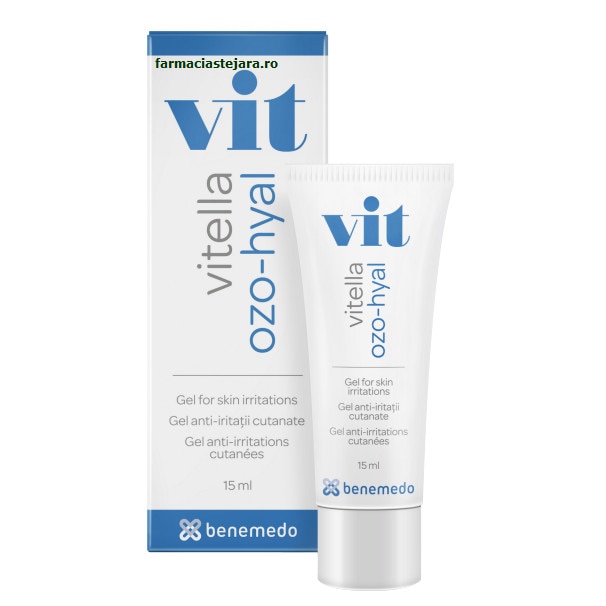 Gel anti-iritatii Vitella Ozo-Hyal Benemedo, 15 ml