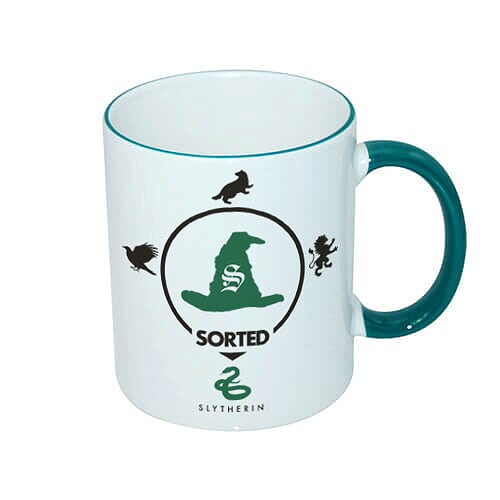 Cana cu maner verde 330 ml - Harry Potter Slytherin 004