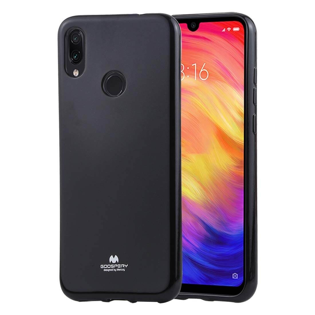 Husa Huawei P30 Lite, Mercury Jelly, Negru