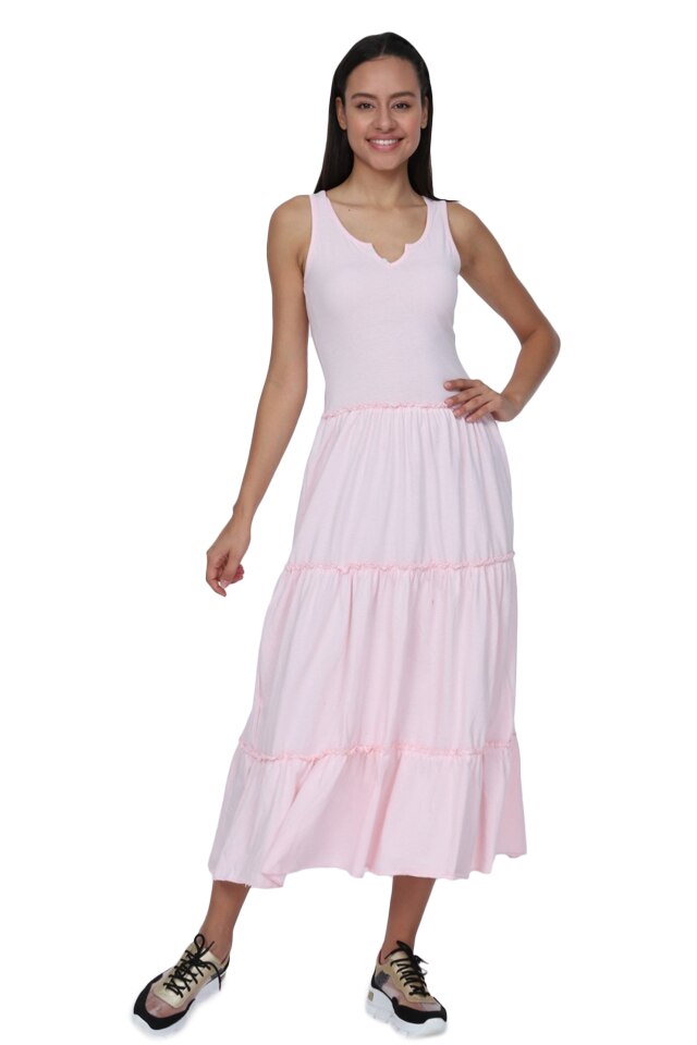 Rochie casual Roz Pal