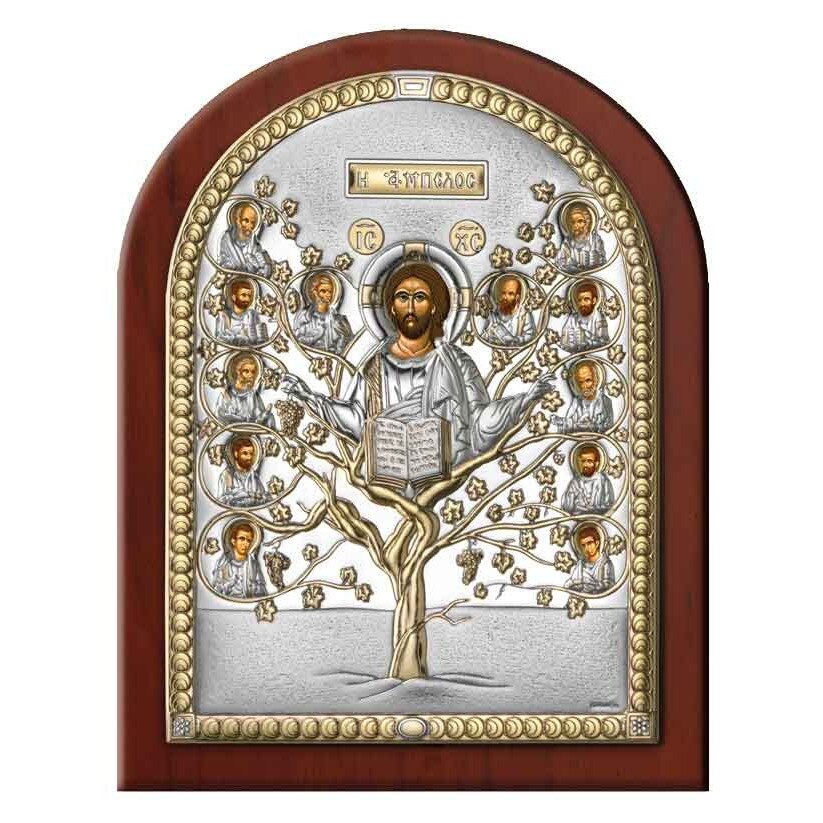 Icoana Argint Pomul Vietii 17.5x22.5cm Auriu ClassGifts