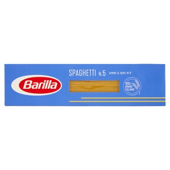 Paste Barilla Spaghetti n.5, 500 g Paste Barilla Spaghetti n.5, 500 g