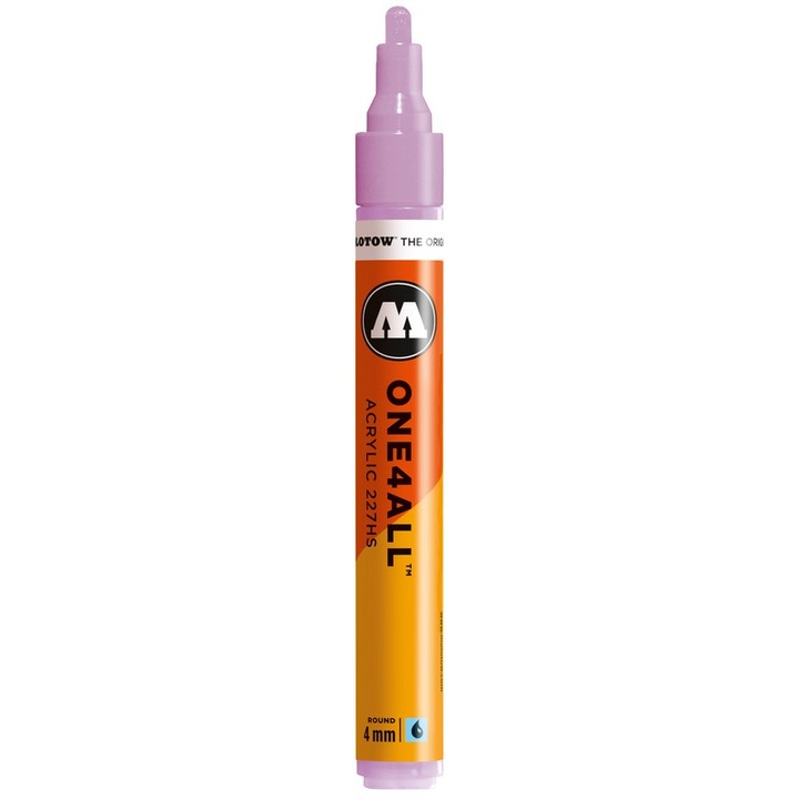 Marker acrilic Molotow One4All 227HS 4mm lilac pastel