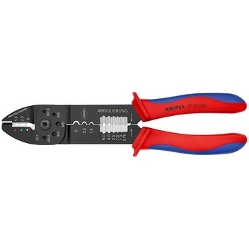 Cleste sertizat papuci izolati/neizolati, Knipex, 0.5 - 6.0 mm² Cleste sertizat papuci izolati/neizolati, Knipex, 0.5 - 6.0 mm²
