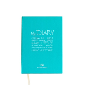 Jurnal ghid, agenda, planner, autocunoastere si productivitate, My Diary - Jurnalul Meu, Romana, 90 zile, A5, Made in Romania Jurnal ghid, agenda, planner, autocunoastere si productivitate, My Diary - Jurnalul Meu, Romana, 90 zile, A5, Made in Romania