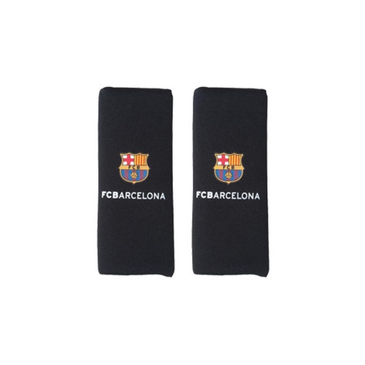 FC Barcelona biztonsági övpárna gyermek, fekete