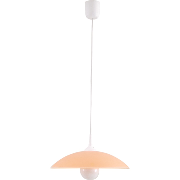 Полилей Rabalux Cupola, E27, 1x60W, Оранжев