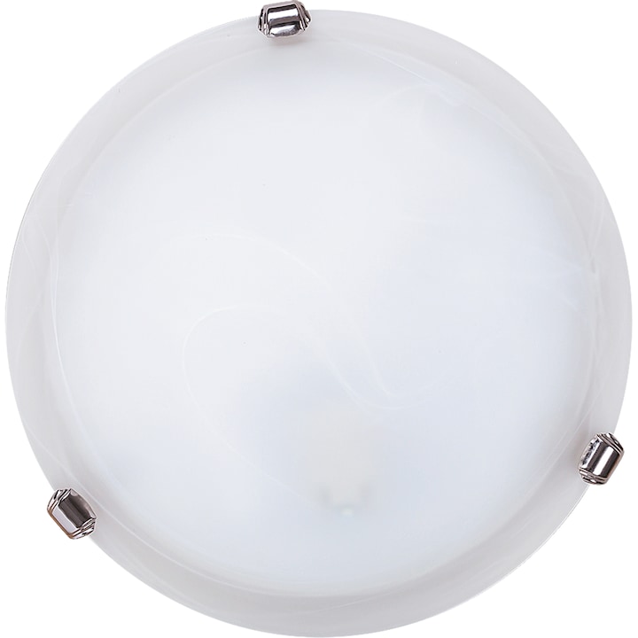 Rabalux Alabastro mennyezeti lámpa, E27, 1x60W, Fehér/Króm