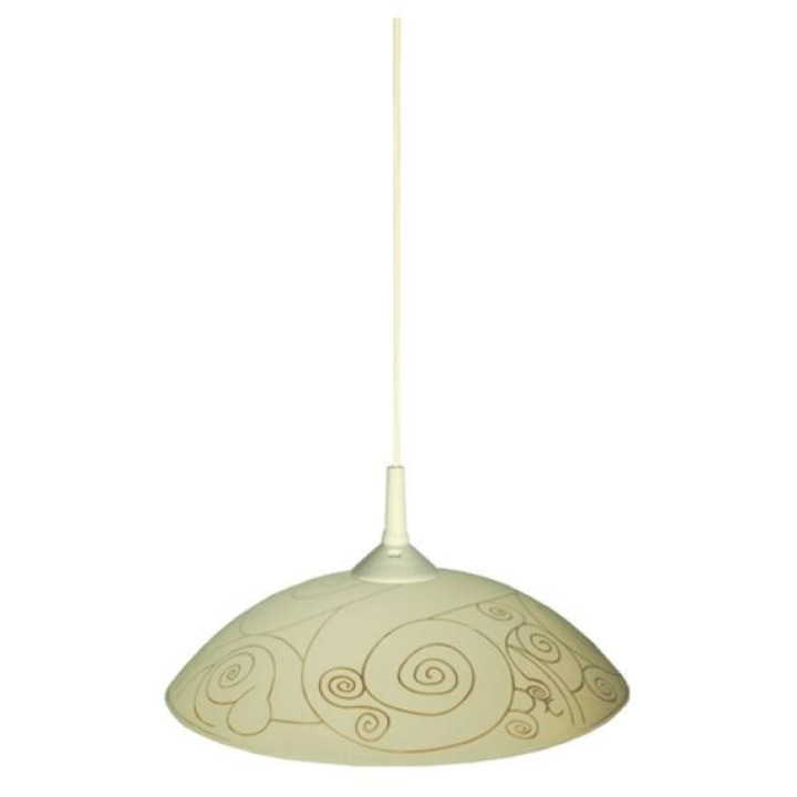 Пендел Lightstyle Уинд, ø300, 1хЕ27, Екрю гланц