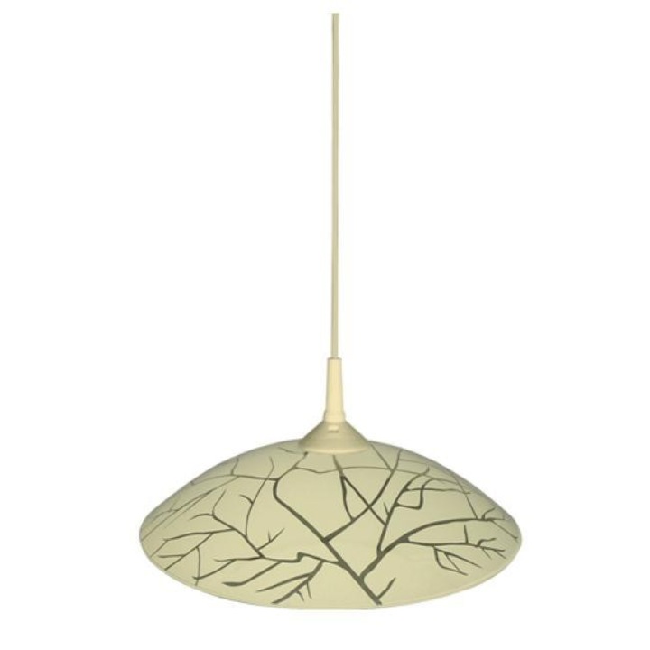 Пендел Lightstyle Граб, ø300, 1хЕ27, Екрю гланц
