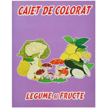Caiet pentru colorat Vision, A4 Caiet pentru colorat Vision, A4