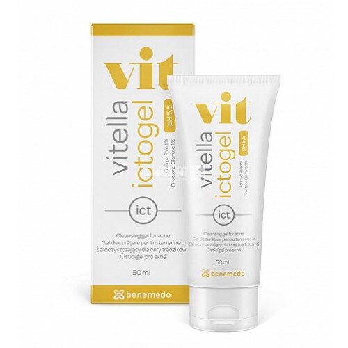 Gel de curatare Vitella Ictogel Benemedo, 50 ml