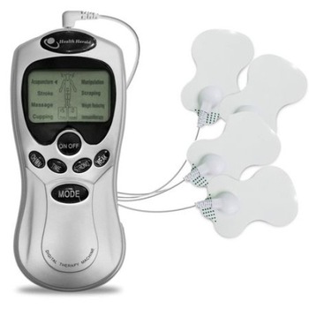 Aparat digital de masaj si terapie prin electrostimulare Gaia , 4 electrozi, 8 programe de electrostimulare Aparat digital de masaj si terapie prin electrostimulare Gaia , 4 electrozi, 8 programe de electrostimulare