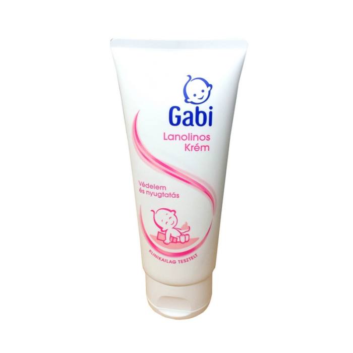 Crema pentru zona scutecului Gabi cu lanolina tub 100ml