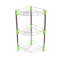 Etajera din inox cu 3 nivele, Naimeed D227, 26X15X27 cm