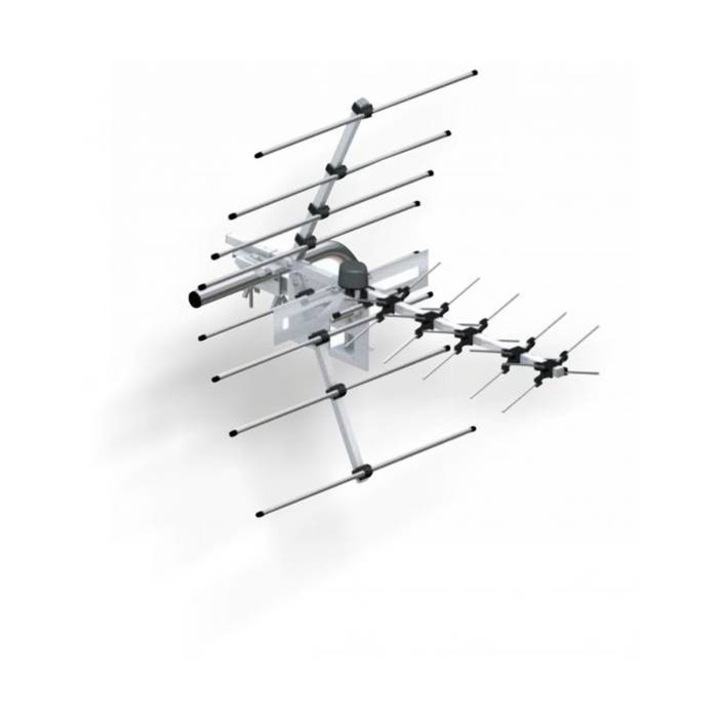 Antena externa mare COMMTEL, Logoperiodic, Fara amplificator, UHF