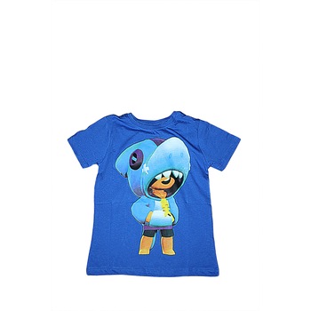 Tricou Copii BRAWL STARS Leon albastru , 13-14 ani Tricou Copii BRAWL STARS Leon albastru , 13-14 ani
