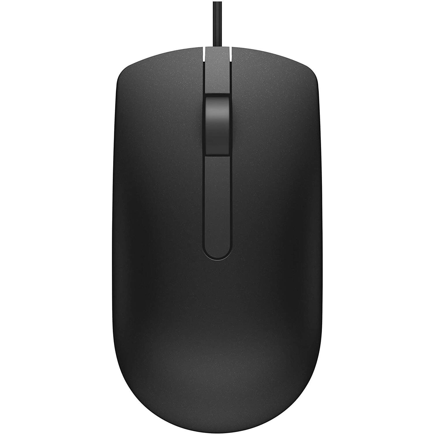 Mouse optic cu fir Dell MS116, 1000dpi, USB, negru
