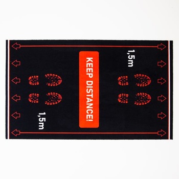 Covoras intrare cauciucat keep distance 90cm-150cm Covoras intrare cauciucat keep distance 90cm-150cm