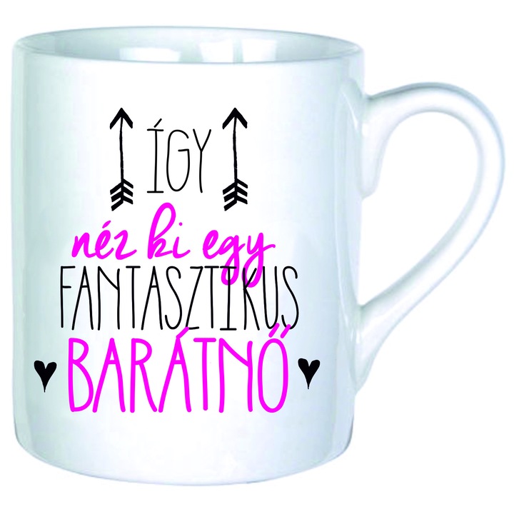 Így néz ki egy fantasztikus barátnő bögre