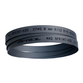 Set 3 panza fierastrau panglica metal Karmetal ODG 300x350 PLC, 3850x27x0.9x8/12 banda bimetal Arntz Sprint M42 Set 3 panza fierastrau panglica metal Karmetal ODG 300x350 PLC, 3850x27x0.9x8/12 banda bimetal Arntz Sprint M42