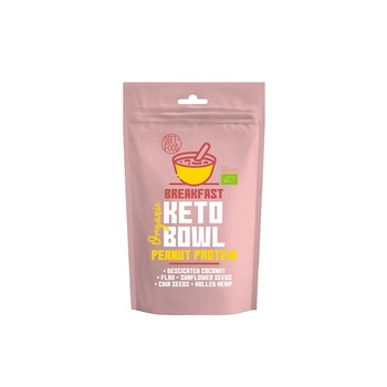 Keto bowl Bio - Proteina din arahide 200g Keto bowl Bio - Proteina din arahide 200g