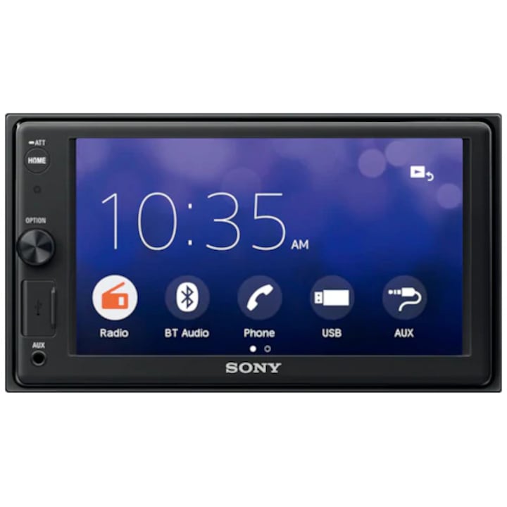 Sony XAV1500.EUR médiavevő, DAB, 6,2 (15,7 cm), Cast funkció