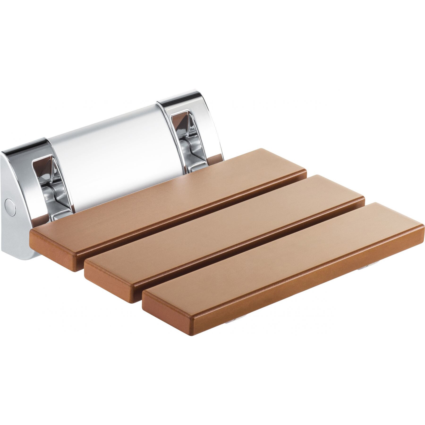 Scaun baie dus pliabil Vital, maro, Deante, NIV 451P, 30 x 30 cm