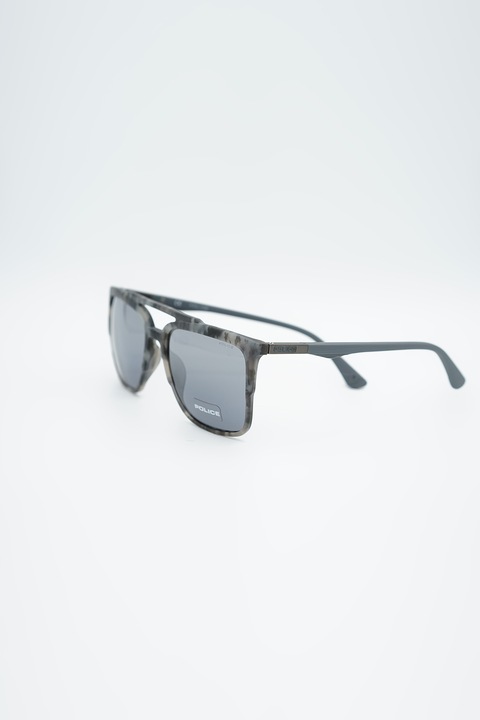 Police, Квадратни слънчеви очила, Тъмно сив, 56-18-140 Standard