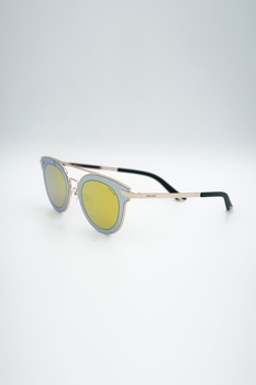 Police, Ochelari de soare aviator rotunzi, Auriu, 47-24-145 Standard Police, Ochelari de soare aviator rotunzi, Auriu, 47-24-145 Standard