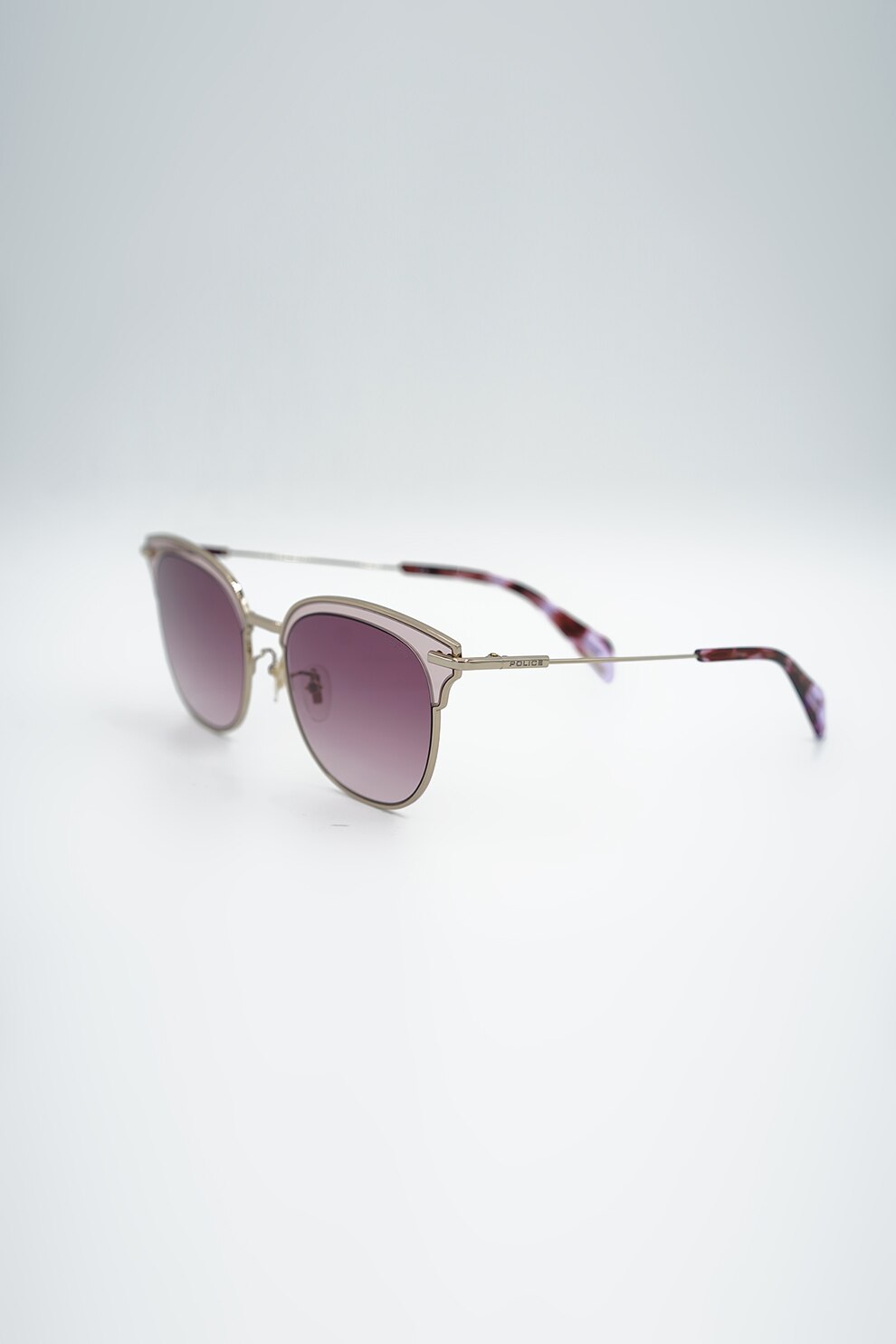 Police, Ochelari de soare clubmaster, Auriu deschis, 53-19-140 Standard