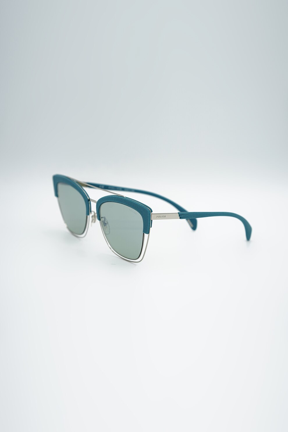 Police, Ochelari de soare aviator polarizati, Albastru petrol, 54-19-140 Standard