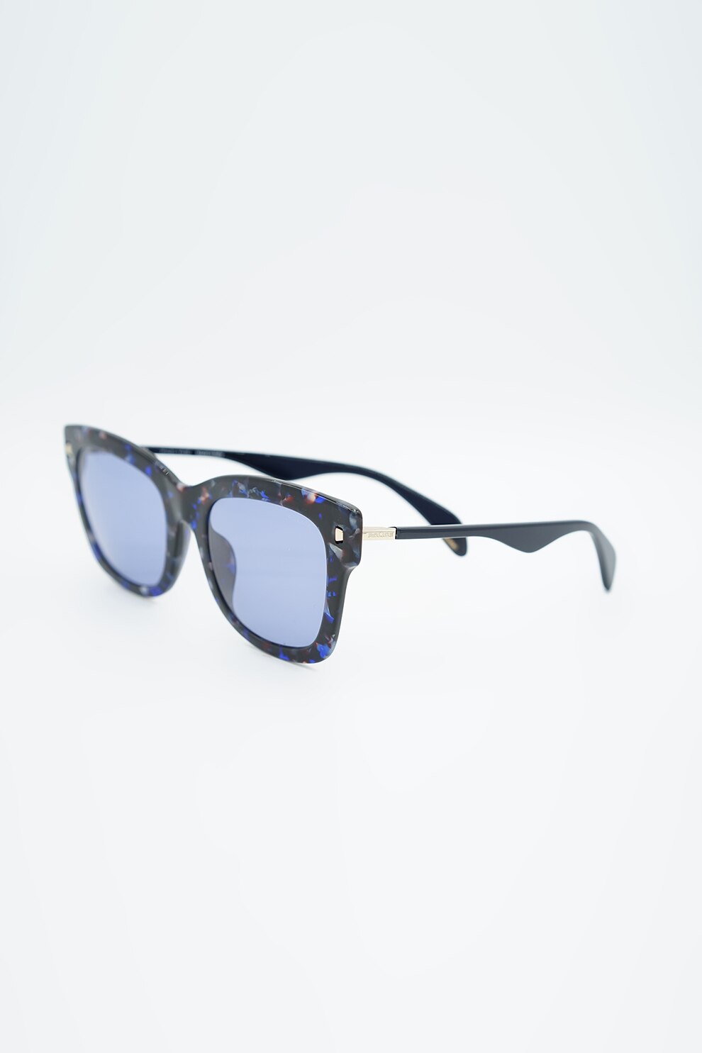 Police, Ochelari de soare butterfly, Negru/Albastru, 53-21-140 Standard