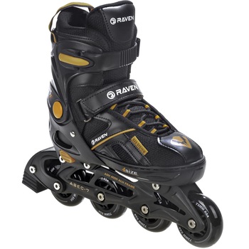 Role Reglabile Raven Pulse, Negru/Portocaliu L(40-43) Role Reglabile Raven Pulse, Negru/Portocaliu L(40-43)
