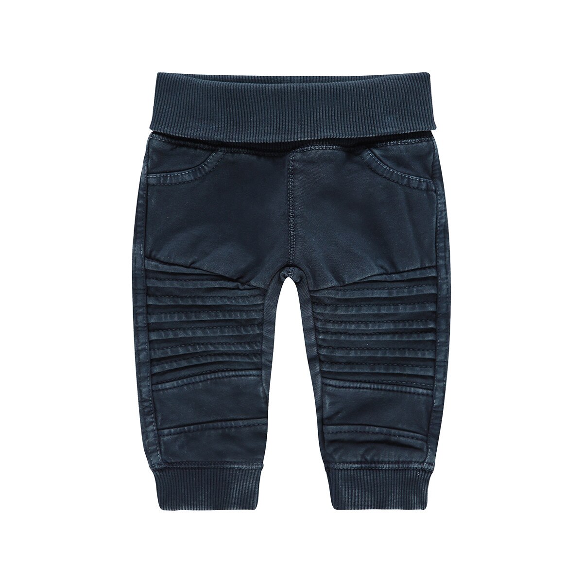 Pantaloni bebe, Noppies, cu striatii, Arvin, bleumarin, Bleumarin