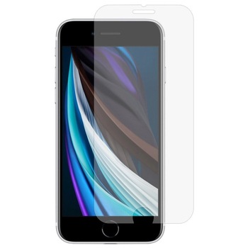 Folie Sticla TelOne pentru iPhone SE 2 (2020), 0.33mm, Transparenta Folie Sticla TelOne pentru iPhone SE 2 (2020), 0.33mm, Transparenta